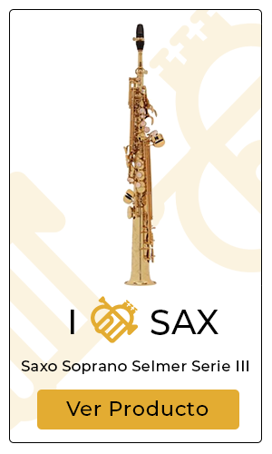 Saxo Soprano Selmer Serie III